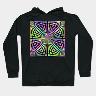 WEBBED Abstract Art. Hoodie